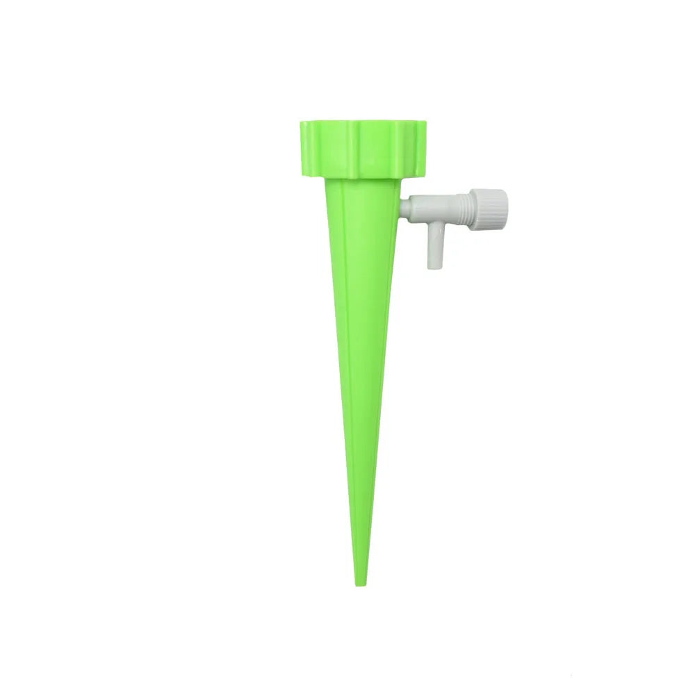 Drip Irrigation Automatic Plant Flowerpot Waterers System Adjustable Drip Water Spikes Taper Plants Pot Watering Coke Bottles