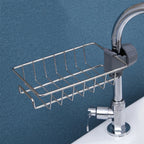 Flexibler Wasserhahn-Ablagekorb für Spüle
