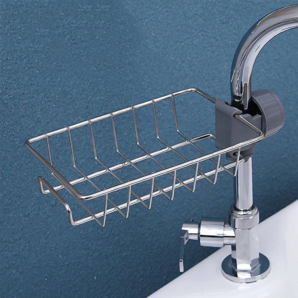 Flexibler Wasserhahn-Ablagekorb für Spüle