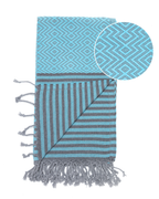 SAHARA Hammam Beach Towel, Spa Sauna Towel - Mint