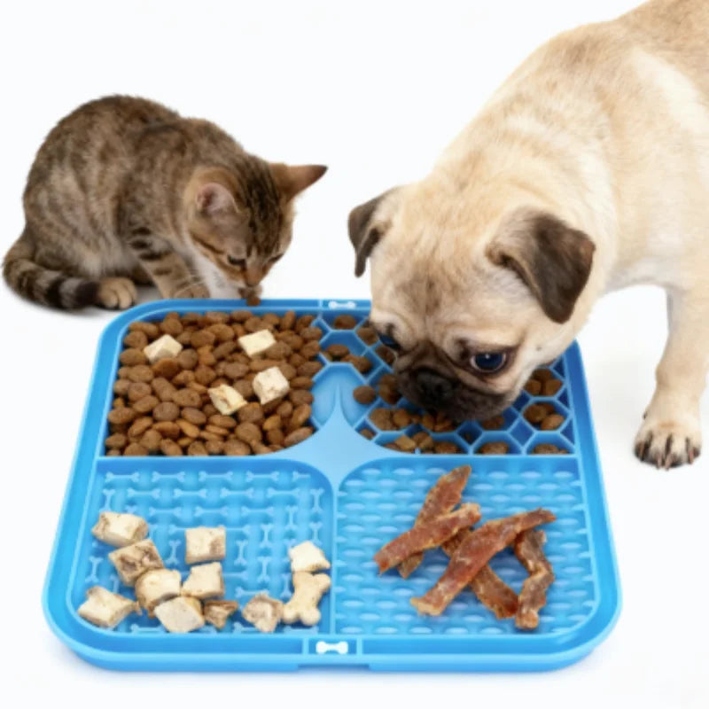 Pet Lick Silikonmatte – Slow Feeder für Hunde