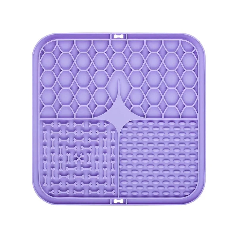Pet Lick Silikonmatte – Slow Feeder für Hunde