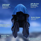 1PC Cooling Hoodie Towel Cooling Towel Quick Drying Absorbent Towels Sports Fitness Camping Cycling Suitable for Hot Weather