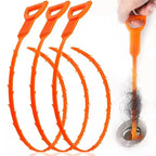 Hair Dredging Hook Sewer Unblock Tools Unblocker Pipes and Sinks Drain Clog Remover Toilet Drainage Outlet Cleaning Supplies