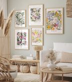 Poster Flower Market Blumen Edition V3 | Botanische Wand Kunst · Wandbilder Wohnzimmer Küche Schlafzimmer Flur | Kunst Druck · ohne Rahmen-0