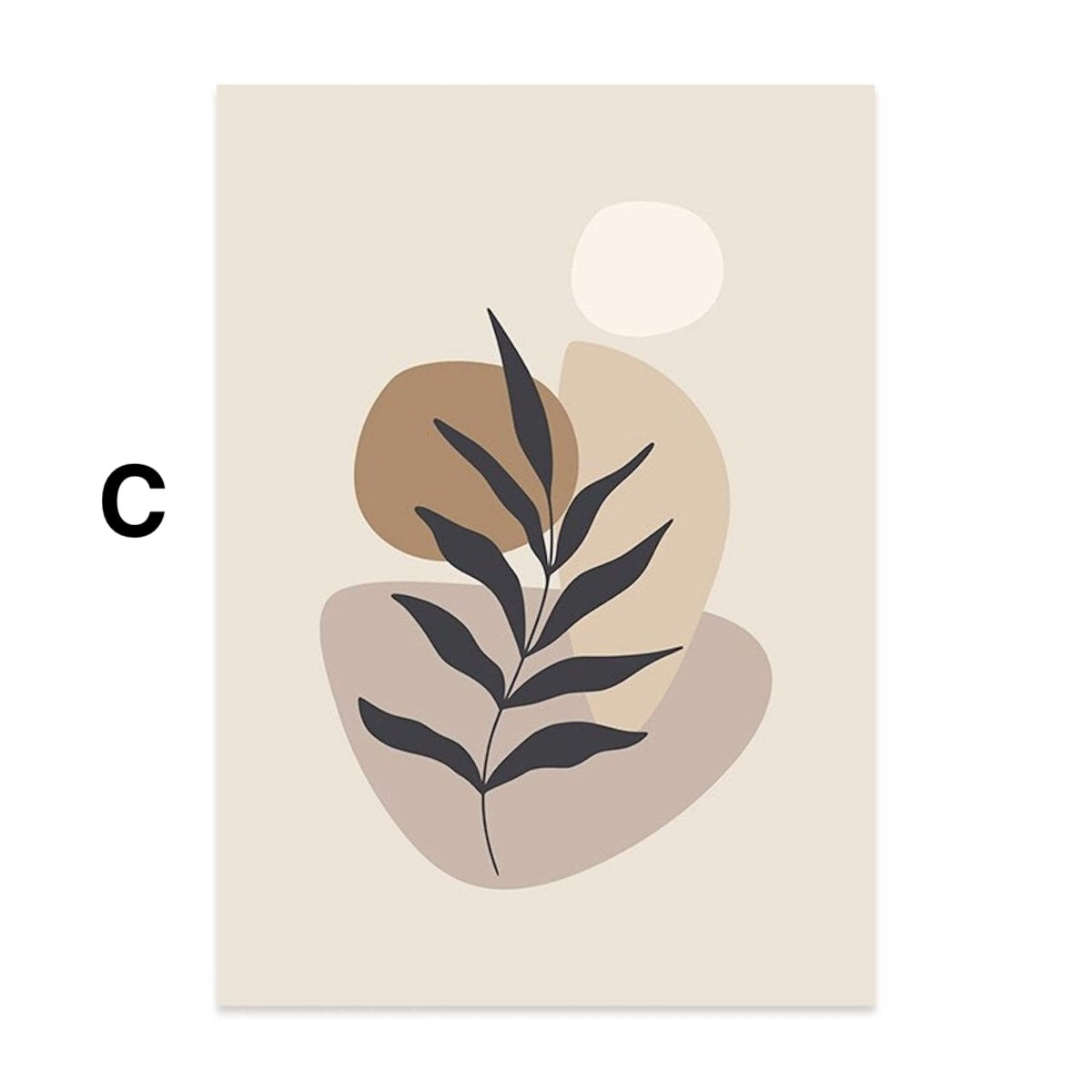 Poster Pflanzen im Blumentopf im Boho Stil als Deko Print ohne Rahmen-7