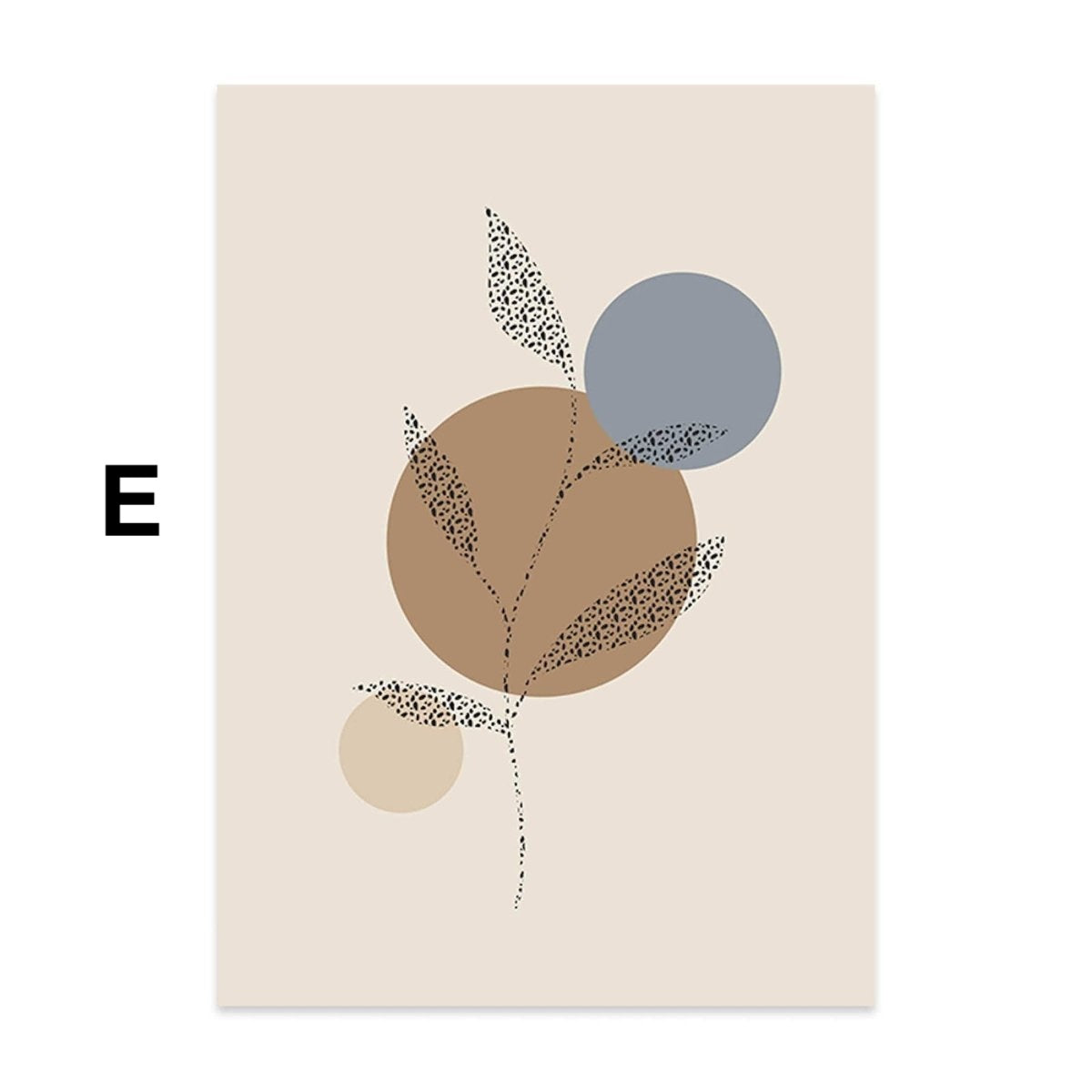 Poster Pflanzen im Blumentopf im Boho Stil als Deko Print ohne Rahmen-9